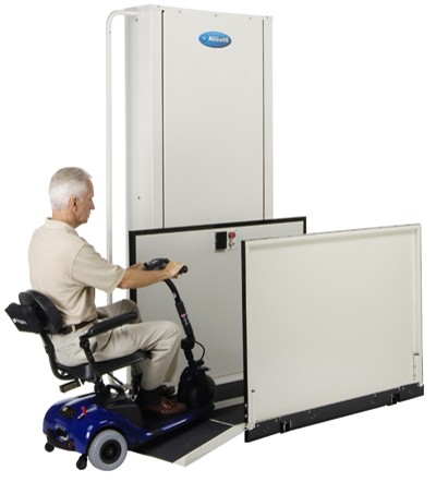 KRAUS vpl pl porch wheelchair elevator lift