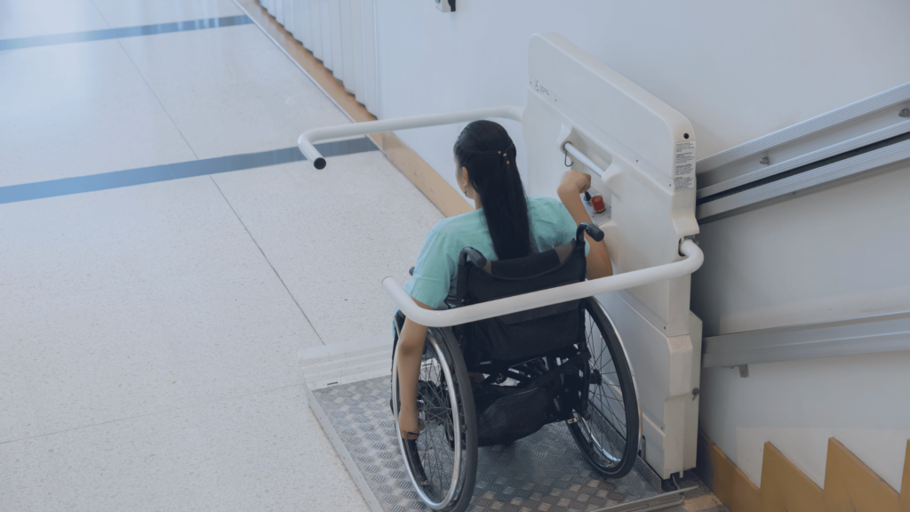 Wheel Chair Lift for Stairs